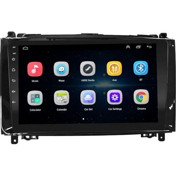 LEXXSON Android 9.0 Carplay radio priekš Mercedes-Benz A klases W169 2004-2012 | B klases W245 2004-2012 | V klases W639 2006-2014 ar 9 collu kapacitatīvo skārienekrānu GPS Bluetooth 2G + 32G