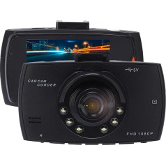 Annadue Dash Cam, 1080P Full HD autokamera, 170 grādu platleņķa kamera, nakts redzamības autostāvvietas monitors, automātiskā gravitācijas sensora cilpa