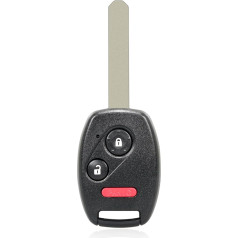 MACHSWON Smart Proximity Keyless Entry Remote Key Fob Black 313.8MHz N5F-S0084A priekš Honda Civic LX NGV Odyssey LX 2006-2017 3 Button Control Uncut