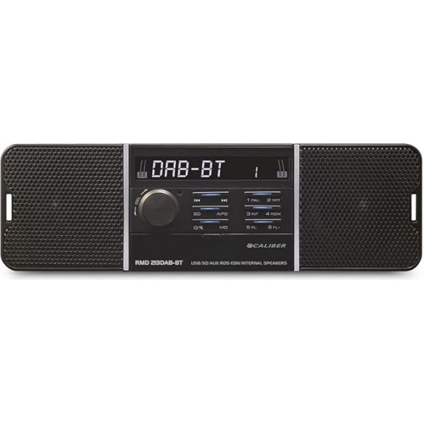 Caliber DAB+ Auto Radio Bluetooth - Auto Radio Bluetooth USB - DAB+ / FM Radio - 1 DIN Radio - Melns