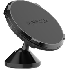 ROKFORM Dual Magnet Swivel Dash Mount, magnētiskais turētājs, līmlente, rotējošs, grozāms