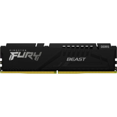 Atmiņa ddr5 fury beast black 16gb(1*16gb)/5200 cl36 expo