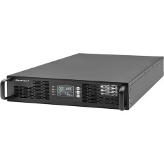 Nepārtrauktās barošanas bloks ups rack | 2.4kva | 2400w | jaudas koeficients 1.0 | lcd | on-line