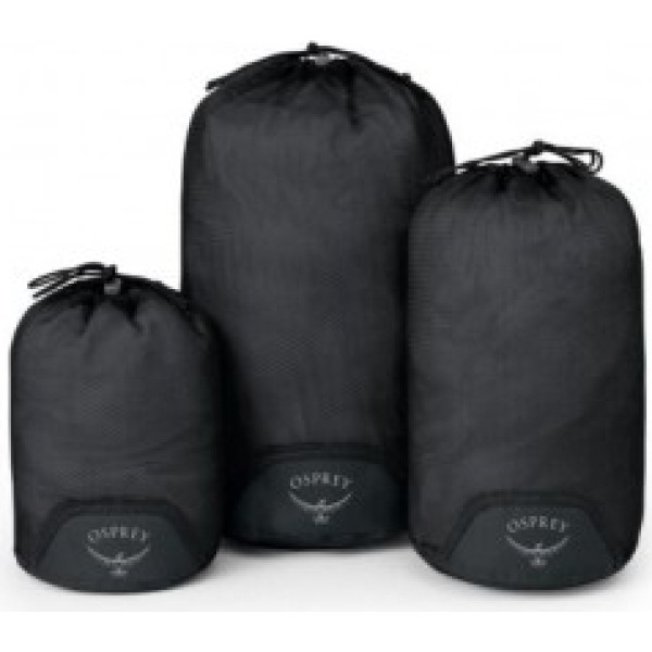 Mantu soma Daylite Mesh Stuff Sack Set  Black