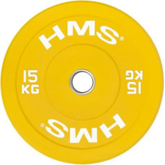 Olympic plate YELLOW BUMPER 15 kg CBR15 / N/A