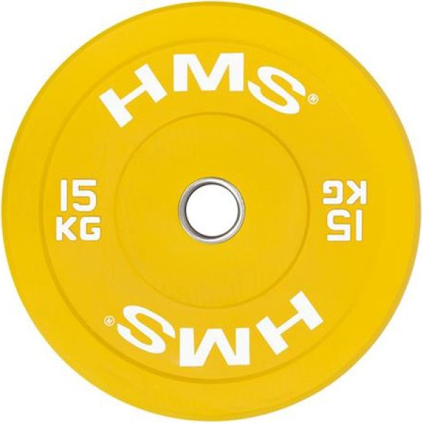 Olympic plate YELLOW BUMPER 15 kg CBR15 / N/A