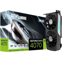 Grafiskā karte geforce rtx 4070 twin edge 12gb gddr6x 192bit 3dp