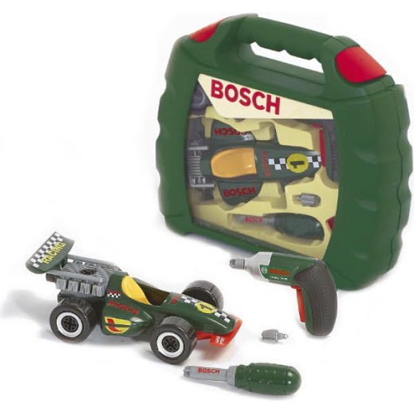 Bosch koferis ar automašīnu un urbi