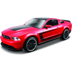 Modelis ford mustang boss 302 1:24 montēt