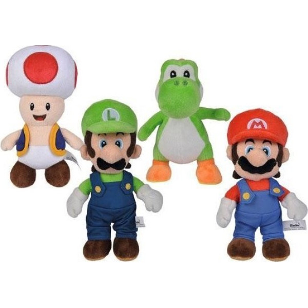 Super Mario plīša talismans 4 veidi