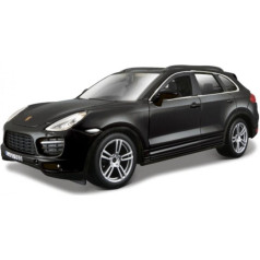 Metāla modelis porsche cayenne turbo black 1/24