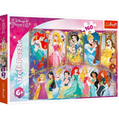 Puzzle 160 elementu princeses portreti