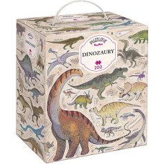 Puzzle 200 elementi puzzlove dinozauri