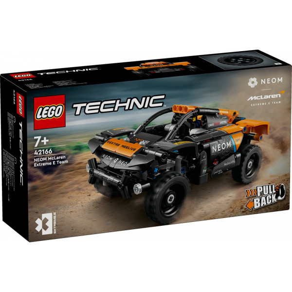 Technic bricks 42166 neom mclaren extreme e sacīkšu automašīna