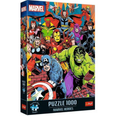 Puzzle 1000 gabaliņu premium plus kvalitātes marvel varoņi