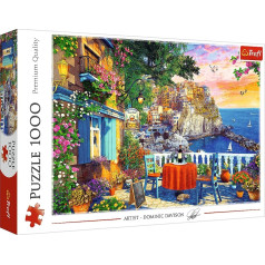 Puzzle 1000 elementu skats uz Cinque terre