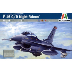 Plastmasas modelis f-16 c/d night falcon