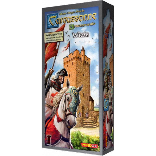 Spēle carcassonne en 4th tower, 2nd edition