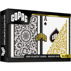 Copag bridge elite black gold 100% kartes