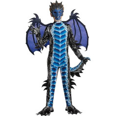 Spooktacular Creations Kid Boys Dragon Costume, Dragon Wings and Mask, Halloween Suit, Dragon Suit for Boys for Halloween Parties, Cosplay