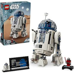 LEGO Star Wars R2-D2, Droidų akmenys, skirti rinkti, statyti, žaisti ir demonstruoti, gimtadienio dovanos idėja berniukams ir mergaitėms nuo 10 metų, taip pat visiems gerbėjams ir modelių kolekcionieriams 75379