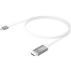 J5 JCC 153G USB Type-C līdz 4K HDMI kabelis (1,8 m)