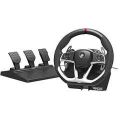 HORI Force Feedback Racing Wheel DLX spēļu stūre ar pedāļiem priekš Xbox Series X|S Xbox One