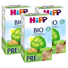 Hipp organiskais pirmssākuma piens, iepakojums pa 3 (3 x 600 g)