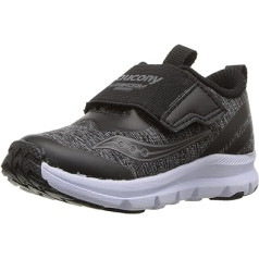 Saucony Boys Baby Liteform sportbačiai, juodi, 4,5 platus JAV mažyliui