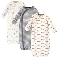 Touched by Nature Baby Boys Unisex Baby Kimono Smock Organic Cotton