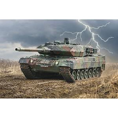 ITALERI 6567S - 1:35 Leopard 2A6, modeļu veidošanas komplekts, stenda modeļu celšana, amatniecība, hobijs, līmēšana, plastmasas komplekts, detalizēta informācija