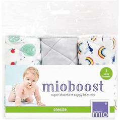 Bambino Mio, Mioboost (autiņu ieliktnis), iepakojumā 3, savannas svītras