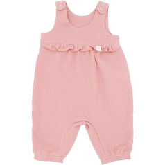 maximo GOTS Baby Girl Jumpsuit Ruffle Muslīna audums Ražots Vācijā