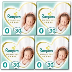 Pampers (vecā versija) Bērnu autiņbiksītes 0. izmērs (