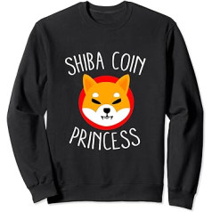 Shiba monētu princeses Lustig Shib Token kriptovalūtas Hodler džemperis