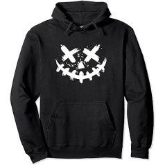 Halloween Maske Verkleidung Pullover Hoodie