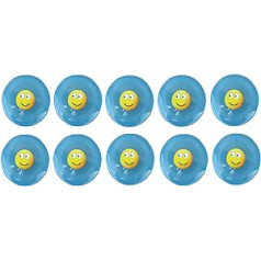 Children's Toy B48 Light Frisbee Set of 10, Summer Toy Garden Play Place Beach Frisbee Disc Gift Idea Birthday