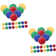 96 spalvotų kietų kamuoliukų pakuotė „Totority“ Vaikų žaislas rutuliukai vaikams Žaislas mažyliams Kamuoliukų pakeitimas Žaidimo pakeitimas rutuliukų kamuoliukai Plastikiniai žaidimai Kamuoliai Vaikiškas kamuolys