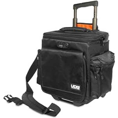 UDG Ultimate SlingBag ratiņi DeLuxe melns, oranžs iekšpusē MK2 (bez CD maka) U9981BLOR