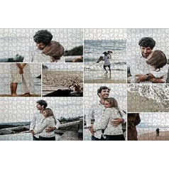 Photo Puzzle Personalised 1000 500 300 120 Pieces for Adults Boys Girls Wooden Puzzle Design Puzzle with Your Own Photo Ideal as a Personal Photo Gift