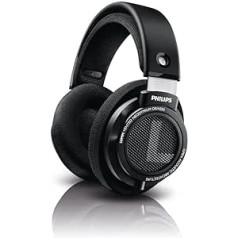 Philips SHP9500/00 HiFi-Kopfhörer mit 50mm Neodymium schwarz