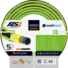 Cellfast Dārza šļūtene cellfast green ats2 15-120 (25000 mm)