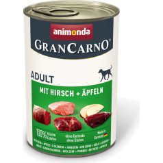 Animonda grancarno adult beef with deer 400g