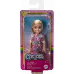 Barbie Chelsea doll in a floral dress