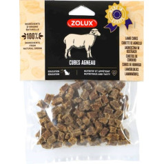 Zolux natūralus skanėstas šunims, avienos kubeliai 100g