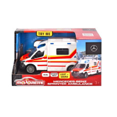 Majorette grand Mercedes ātrās palīdzības mašīna 12,5 cm