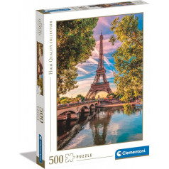 500 piece high quality puzzle along the Seine