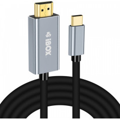 Ibox itvc4k usb-c uz hdmi 4k kabelis 1,8 m