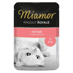 Miamor ragout royale ar teļa gaļu - mitrā barība pieaugušiem kaķiem - 100 g