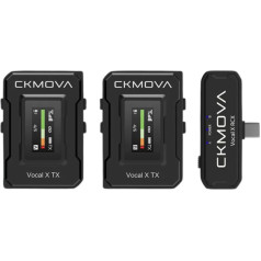 Ckmova vocal x v4 mk2 - wireless USB-C system with two microphones